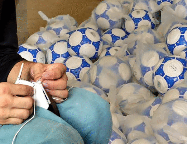 Hand Stitched Football - Image 2